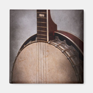 Instrument - String - A typical banjo Magnet