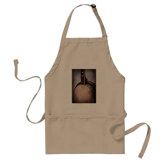 Instrument - String - A typical banjo Standard Apron (Front)