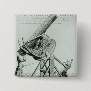 Instruments d'optique' by Dom Noel 15 Cm Square Badge