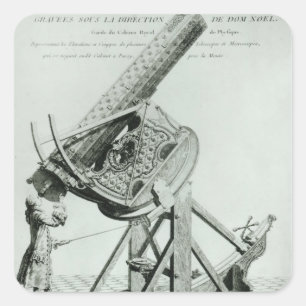 Instruments d'optique' by Dom Noel Square Sticker