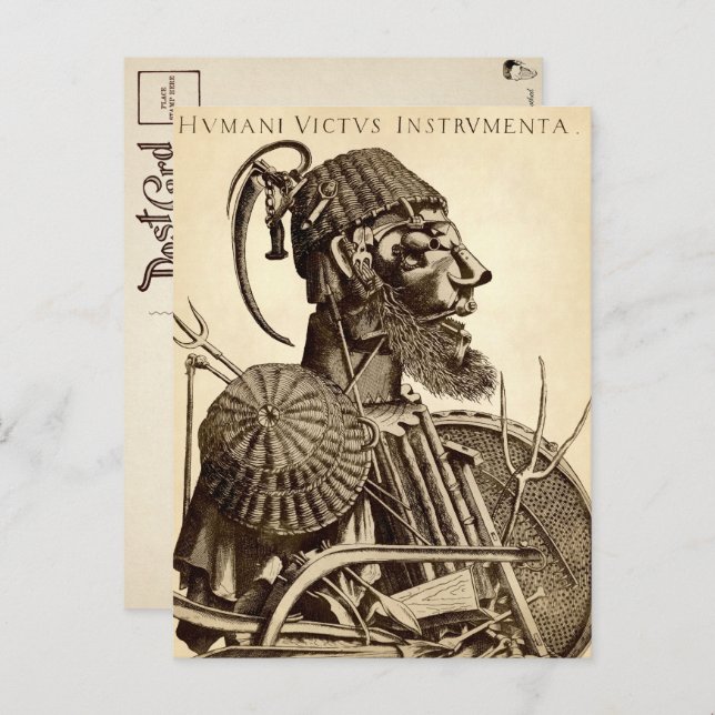 Instruments of Human Sustenance - Agriculture  Postcard (Front/Back)