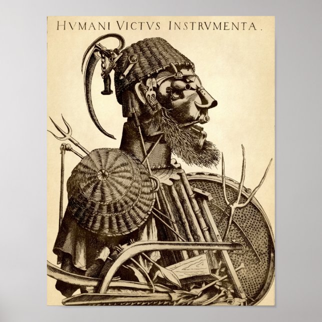 Instruments of Human Sustenance - Agriculture Poster (Front)