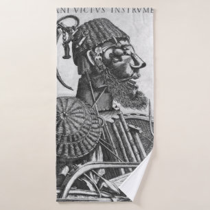 Instruments of Human Sustenance, Arcimboldo Bath Towel