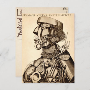Instruments of Human Sustenance - Cooking Postcard