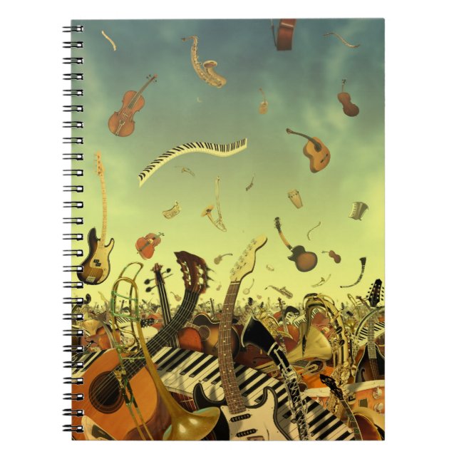 Instruments Of Mass Seduction notebook (Front)