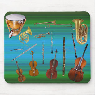 Instruments of the Orchestra Mouse Mat