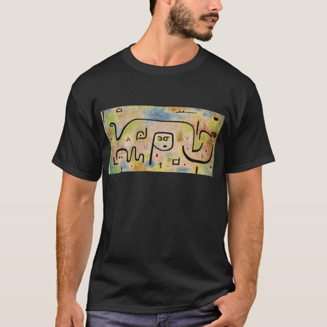 Insula Dulcamara by Paul Klee T-Shirt (Front)