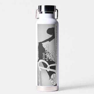 Insulated Water Bottle With RRRR Logo and Slogan