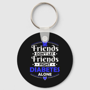 Insulin-Dependant Diabetes Survivor - T1D Awarenes Key Ring