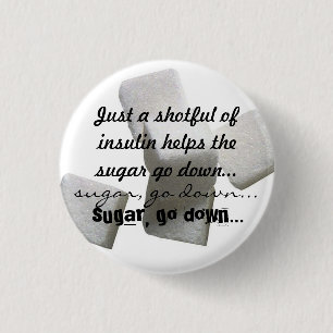 Insulin Diddy 3 Cm Round Badge