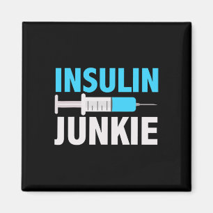 Insulin Junkie Cool Prevent Diabetes Gift1  Magnet