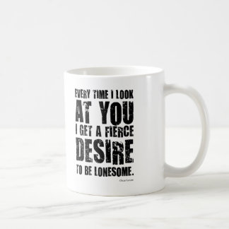 Insulting Mug #5 - Desire. Unusual gift.