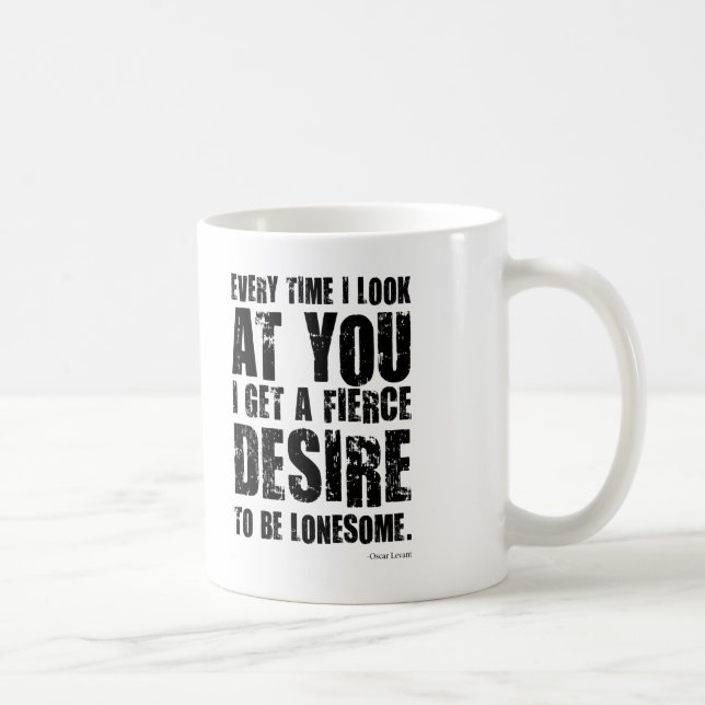 Insulting Mug #5 - Desire. Unusual gift. (Right)