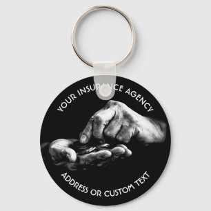 Insurance Agency Owner Or Insurance Company Agent Key Ring