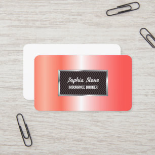 Insurance Agent Business Card