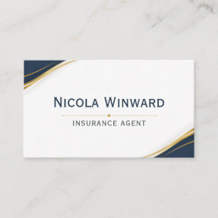 Insurance Agent Business Card