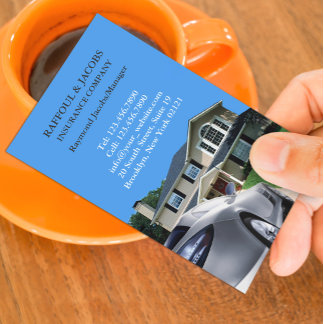 Insurance Agent Business Card Template