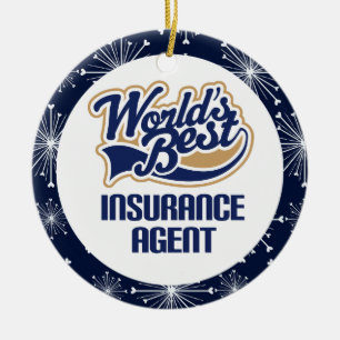 Insurance Agent Gift Ornament