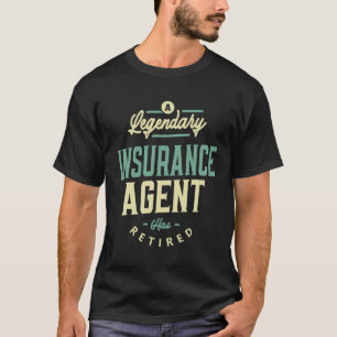 Insurance Agent Job Profession Birthday Worker T-Shirt