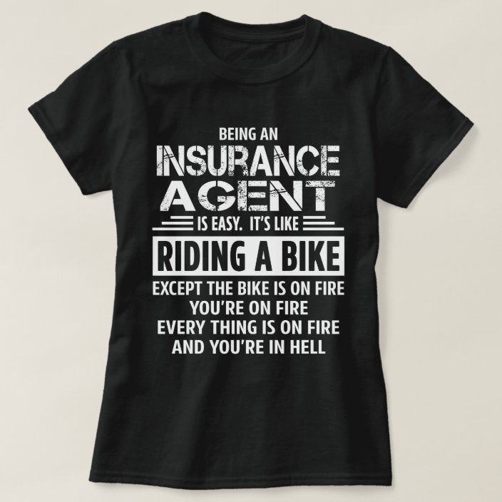 Insurance Agent T-Shirt | Zazzle.co.uk