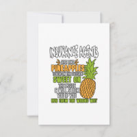 Insurance Agents Are Like Pineapples.