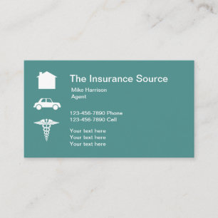 Insurance Broker Business Card