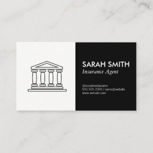 Insurance / Broker / Real Estate Agent Business Card
