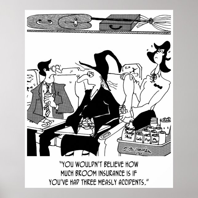 Insurance Cartoon 5221 Poster (Front)