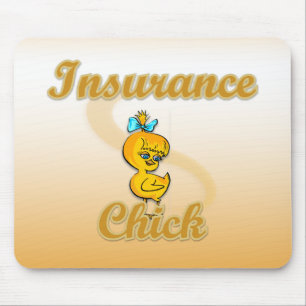 Insurance Chick Mouse Mat