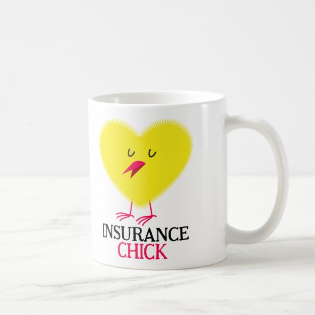 Insurance Chick mug (Right)