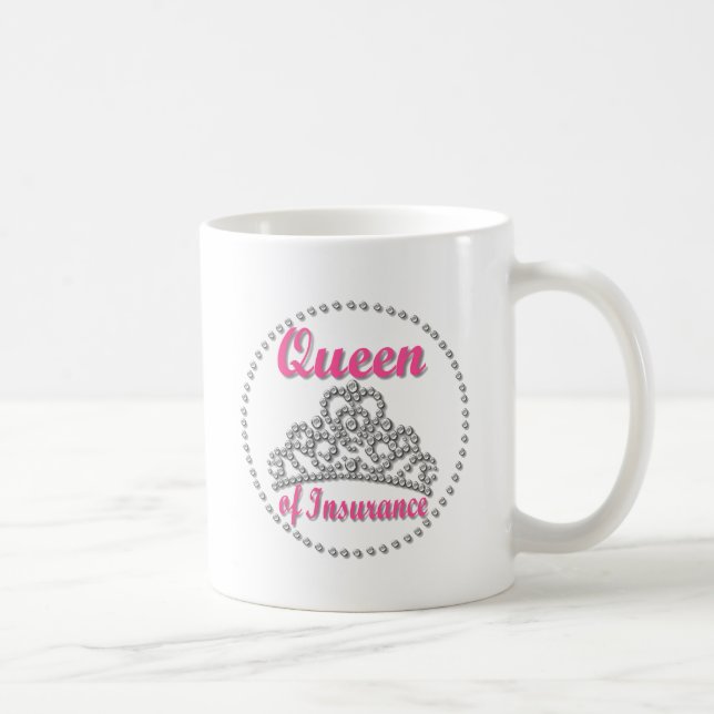 Insurance Queen Coffee Mug (Right)