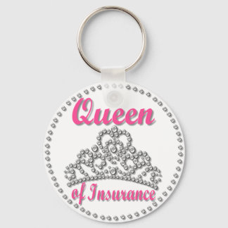 Insurance Queen Key Ring