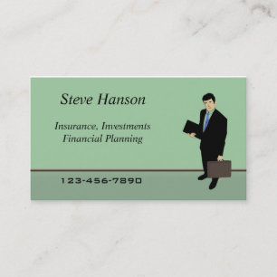Insurance Salesman Business Card