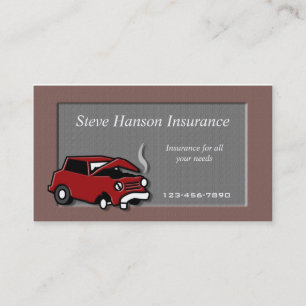 Insurance Salesman  business card