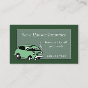 Insurance Salesman business card