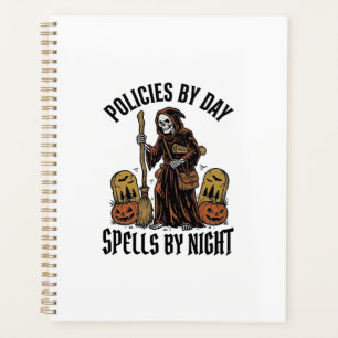 Insurance Witch Shirt Funny Halloween Agent Graphi Planner