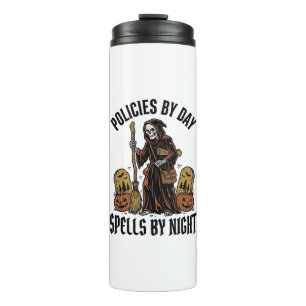 Insurance Witch Shirt Funny Halloween Agent Graphi Thermal Tumbler