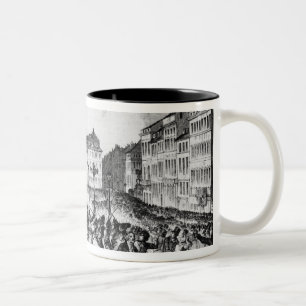 Insurrection in Berlin Two-Tone Coffee Mug
