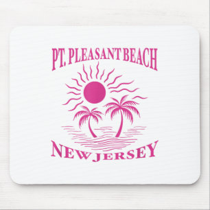 Int Pleasant Beach New Jersey Nj Boy Girl Men Wome Mouse Mat
