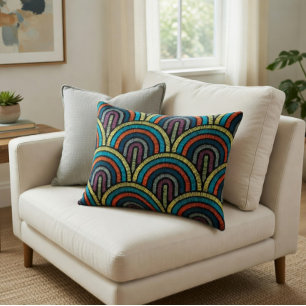 intage Art Deco Decorative Cushion