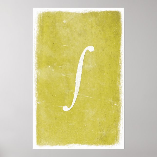 Integral Art - Math Posters (Front)