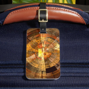 Integrity Abstract Art Address Luggage Tag
