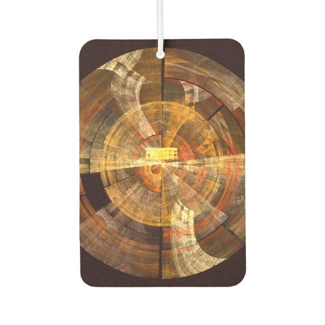 Integrity Abstract Art Car Air Freshener (Front)