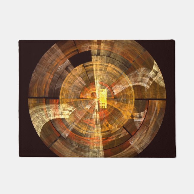 Integrity Abstract Art Doormat (Front)