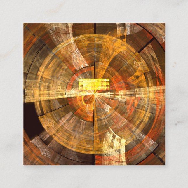 Integrity Abstract Art Enclosure Card (Front)