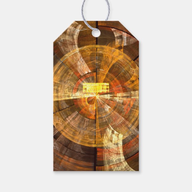 Integrity Abstract Art Gift Tags (Front)