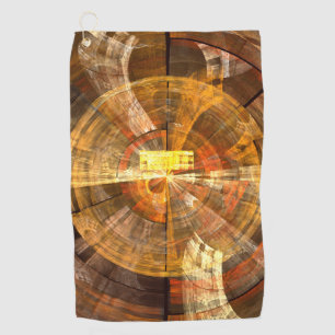 Integrity Abstract Art Golf Towel