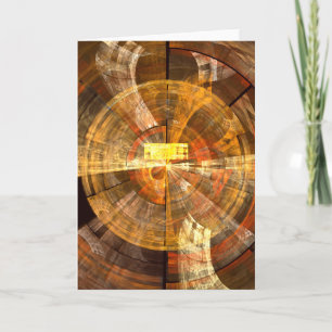 Integrity Abstract Art Greeting Card