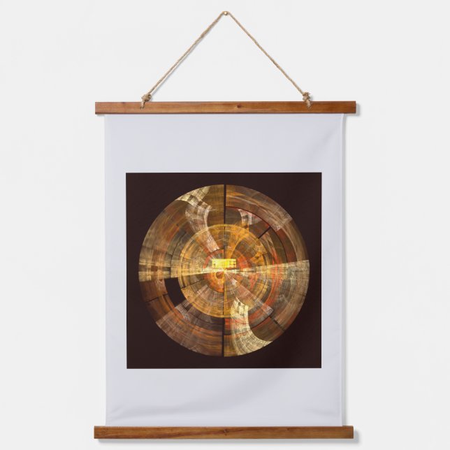 Integrity Abstract Art Hanging Tapestry (Front)