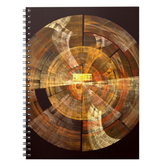 Integrity Abstract Art Notebook (Front)